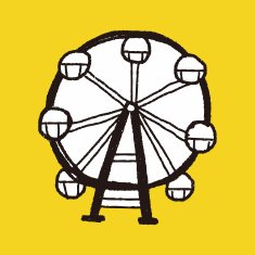 Ferris wheel doodle N12