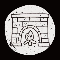 Fireplace doodle N13