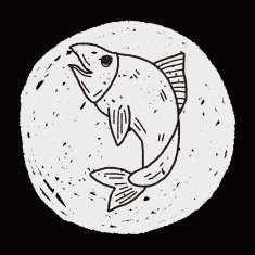 fish doodle N10