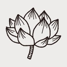 Flower doodle N168
