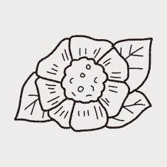 Flower doodle N175
