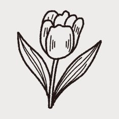 Flower doodle N177