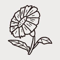 Flower doodle N179