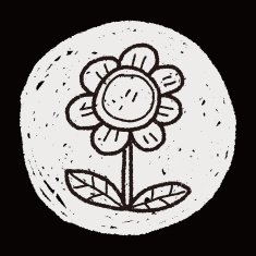 Flower doodle N231
