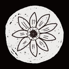 Flower doodle N234
