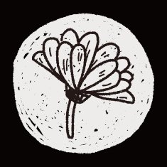 Flower doodle N237