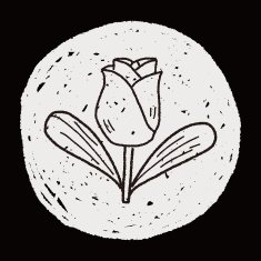 Flower doodle N239