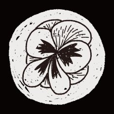 Flower doodle N242