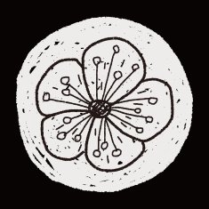 Flower doodle N246