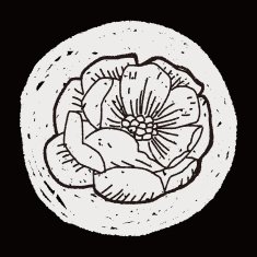 Flower doodle N250