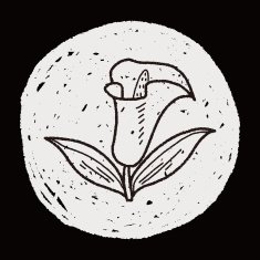 Flower doodle N253