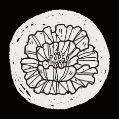 Flower doodle N259