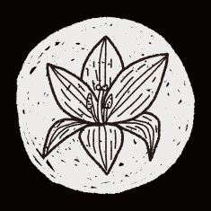 Flower doodle N262