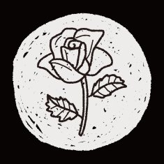 Flower doodle N270