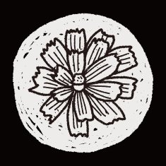 Flower doodle N272