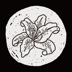 Flower doodle N273