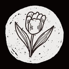 Flower doodle N277
