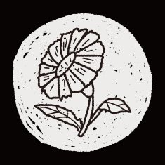 Flower doodle N279