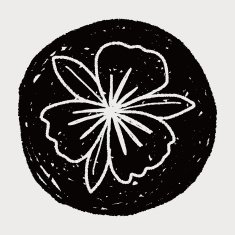 Flower doodle N285