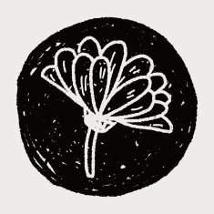 Flower doodle N287