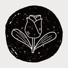 Flower doodle N289