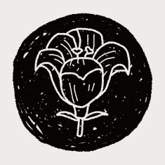 Flower doodle N290