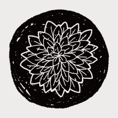 Flower doodle N302