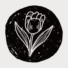 Flower doodle N327