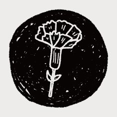 Flower doodle N328