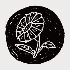 Flower doodle N329