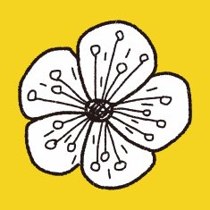 Flower doodle N344