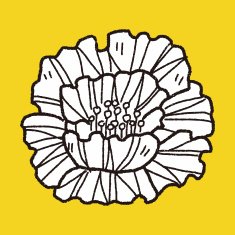 Flower doodle N357