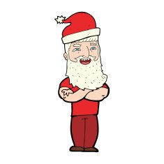 Cartoon Santa Claus N83