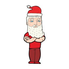 Cartoon Santa Claus N84