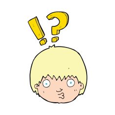 cartoon curious face N4