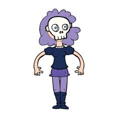 cartoon trick or treat costume N4