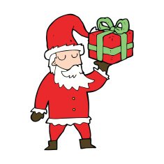 Cartoon Santa Claus N93