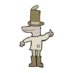 Cartoon Werewolf N12