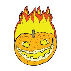Cartoon Pumpkin N18