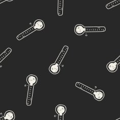 frozen doodle seamless pattern background N2