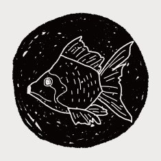 Goldfish doodle N5