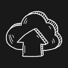 internet cloud doodle drawing N61