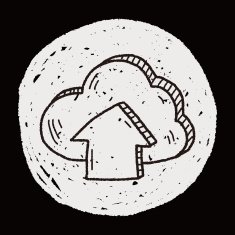 internet cloud doodle drawing N67