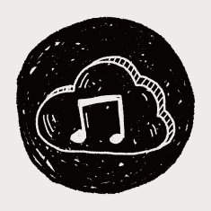 internet cloud doodle drawing N72