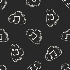internet cloud doodle drawing N84