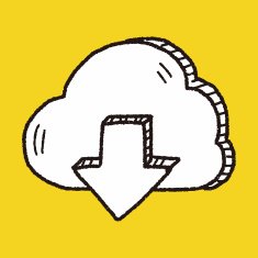 internet cloud doodle drawing N88