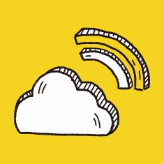 internet cloud doodle drawing N89