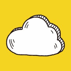 internet cloud doodle drawing N92