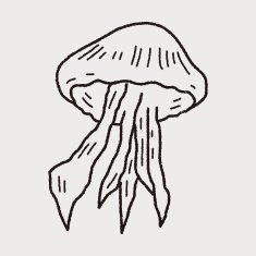 Jellyfish doodle N6