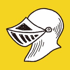 knight helmet doodle N9